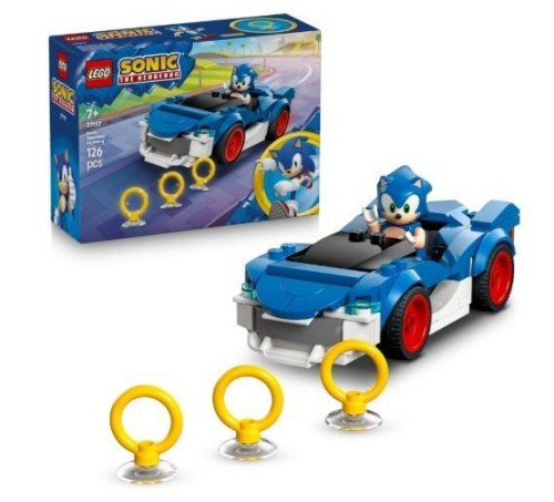LEGO(R) SONIC 77117 Sonic: Speedster Lightnin