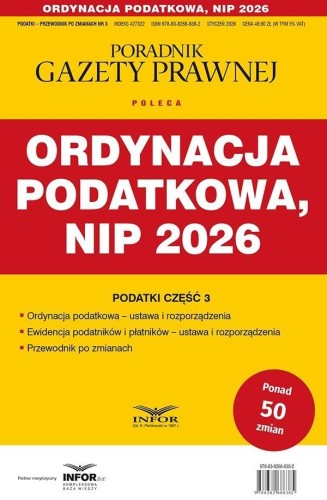 Ordynacja podatkowa, NIP 2026. Podatki