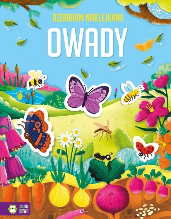 Ozdabiam naklejkami. Owady, Ewelina Protasewicz
