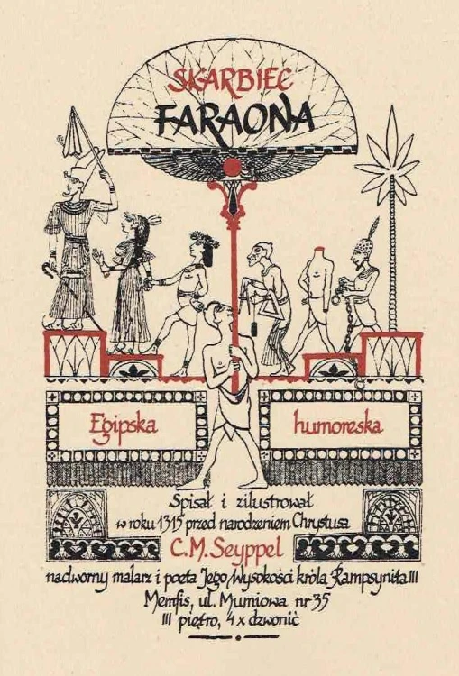 Skarbiec faraona. Egipska humoreska, C. M. Seyppel
