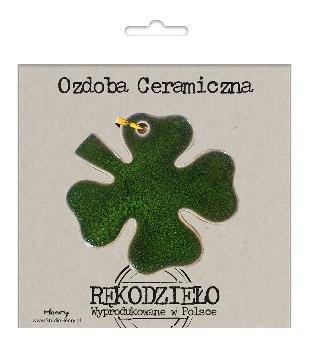 Zawieszka ceramiczna - Koniczyna, Henry