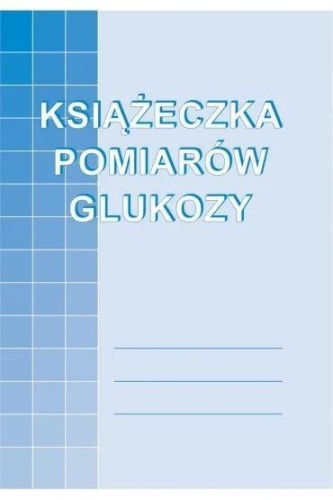 Książeczka pomiarów glukozy M-915-5