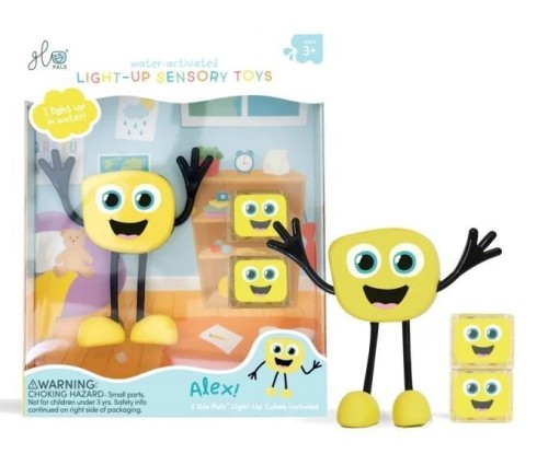 Postać do kąpieli Alex z kostkami świecącymi