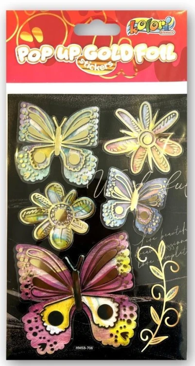 Naklejki foliowe Gold Butterflies PENMATE, Penmate