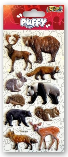 Naklejki puffy Forest Animals PENMATE, Penmate