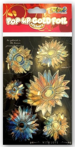 Naklejki foliowe Gold Sunflowers PENMATE, Penmate