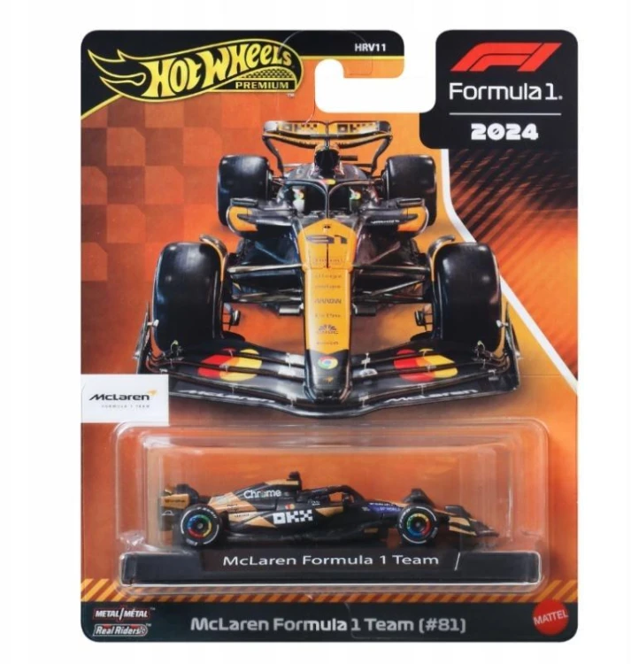 Hot Wheels Premium Formuła 1, Mattel