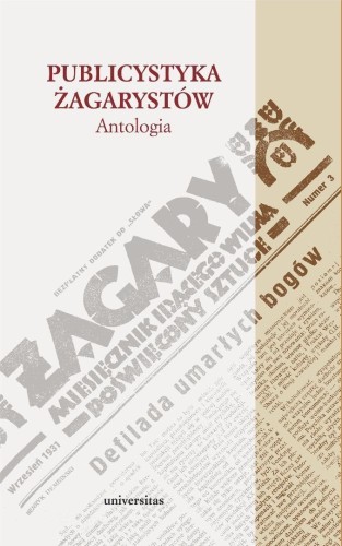 Publicystyka żagarystów. Antologia