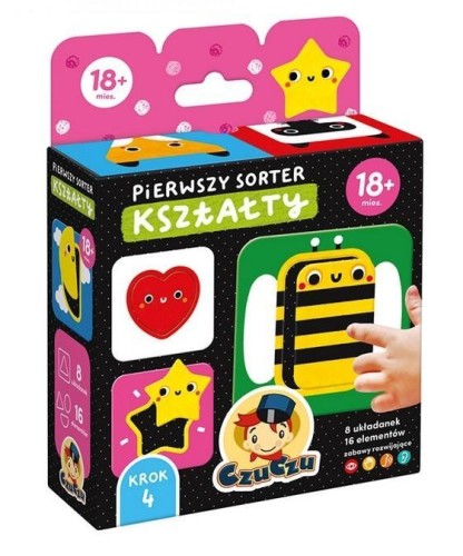 CzuCzu Pierwszy sorter Kształty 18m+