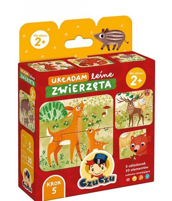 CzuCzu Układam leśne zwierzęta 2+