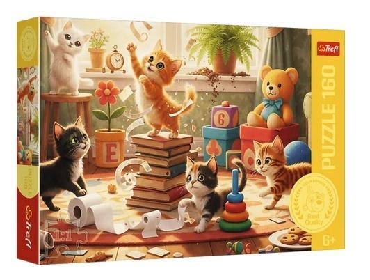 Puzzle 160 Kocie psoty TREFL, Trefl