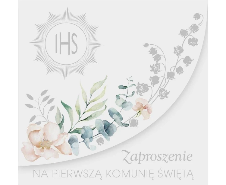 Zaproszenie KW Komunia (10szt)