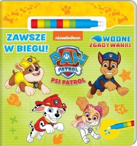 Psi Patrol. Wodne Zgadywanki. Zawsze w biegu!