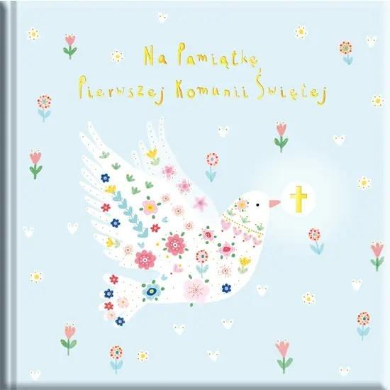 Książeczka KWD Pamiątka Komunijna. Gołąb