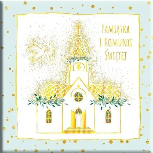 Książeczka KWD Pamiątka Komunijna. Kościół miętowy