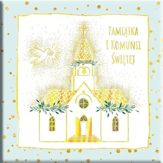 Książeczka KWD Pamiątka Komunijna. Kościół miętowy