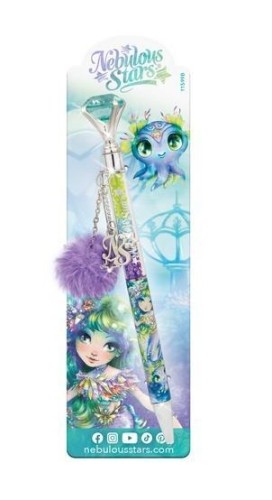 Długopis z kryształem i charmsami Marinia