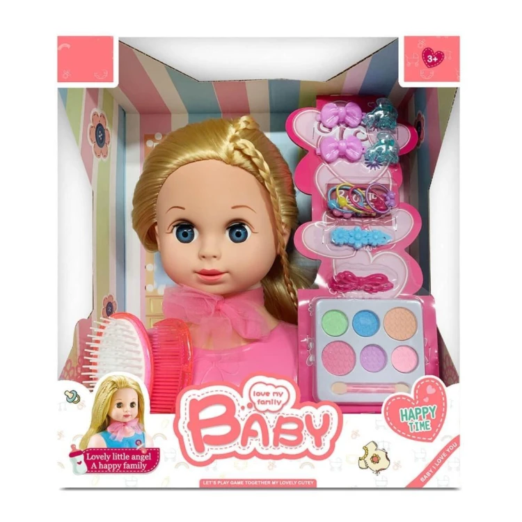 Głowa do czesania z akcesoriami, GK-Trade