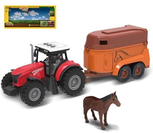 Traktor z przyczepą światło dźwięk, Madej