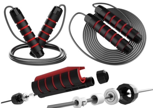 Skakanka łożyskowa z rączką piankową 3m, Leantoys