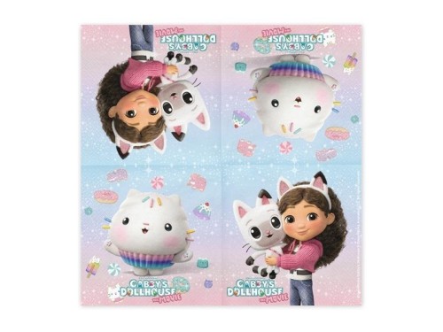 Serwetki Koci Domek Gabi 33x33cm 20szt