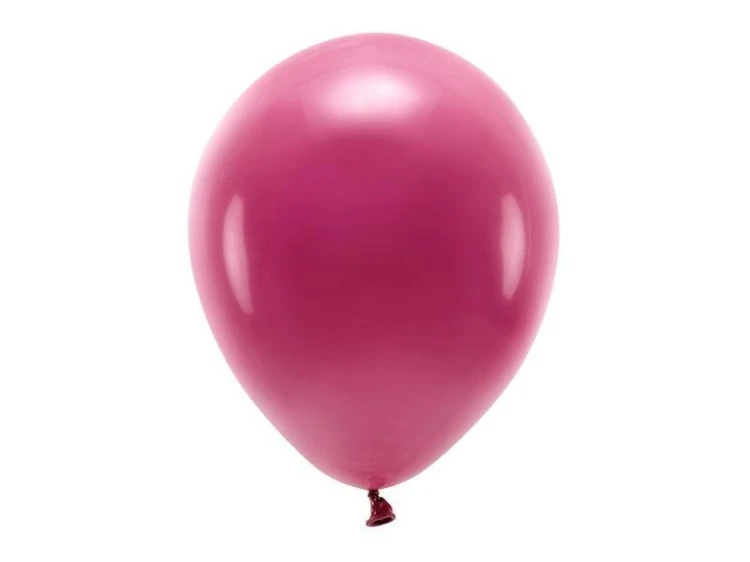 Balony Eco bordowe 30cm 10szt