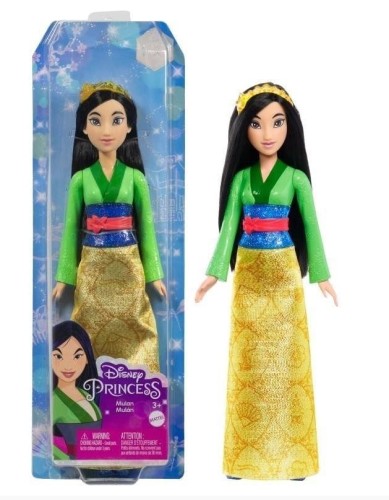Disney Princess Lalka Mulan HLW14, Mattel