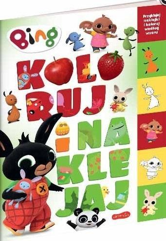 Bing. Koloruj i naklejaj, praca zbiorowa