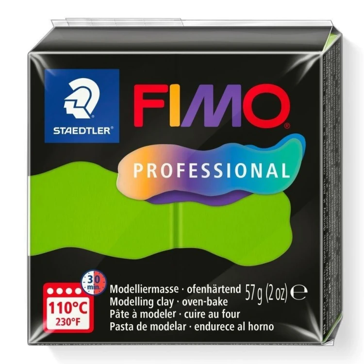 Masa termoutwardzalna Fimo 57g jasny zielony