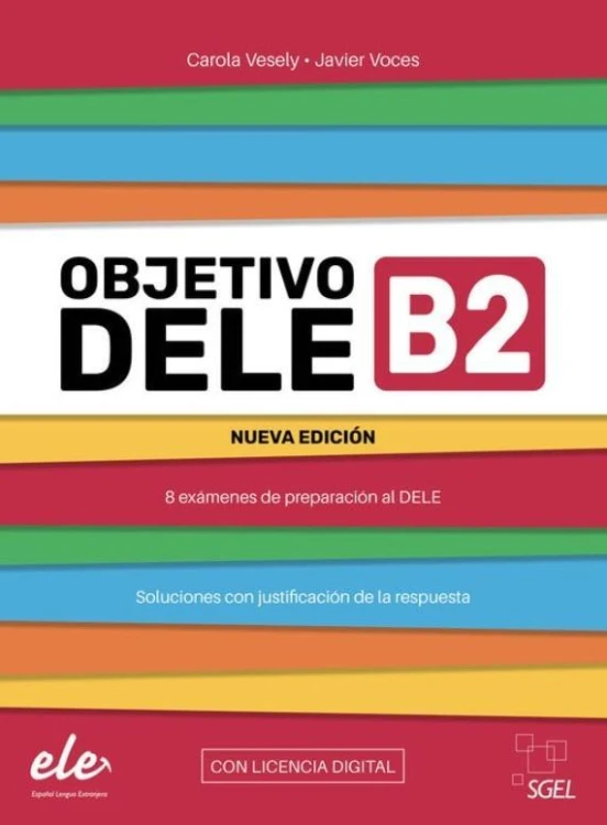 Objetivo DELE B2 Nueva Edicion 2024 + online