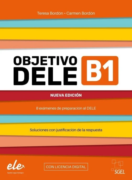Objetivo DELE B1 Nueva Edicion 2024 + online