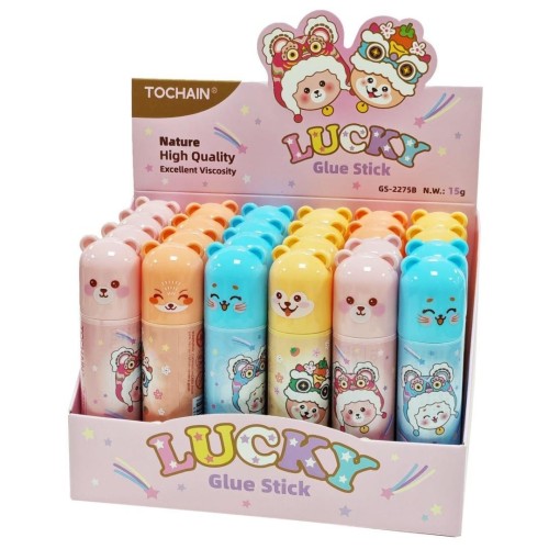Klej w sztyfcie Lucky 15g (24szt), Tochain