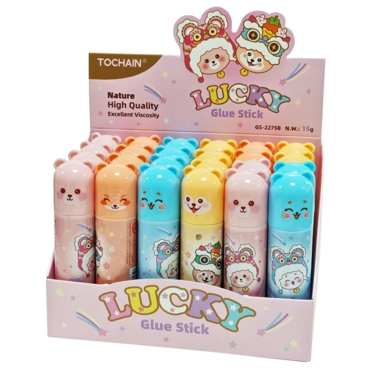 Klej w sztyfcie Lucky 15g (24szt), Tochain