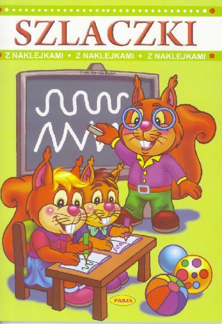 Szlaczki z naklejkami, praca zbiorowa