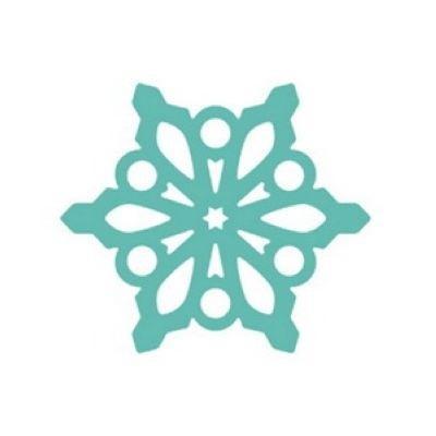 Dziurkacz ozdobny ażurowy śnieżynka 3,7cm