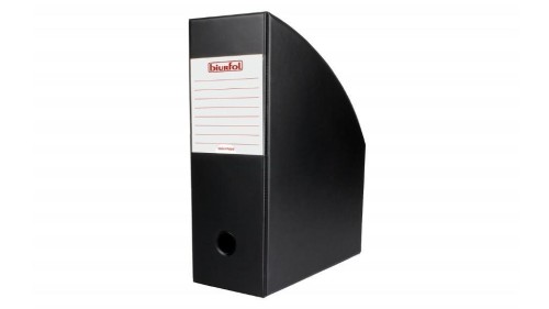Pojemnik na dokumenty czarny 10cm, Biurfol