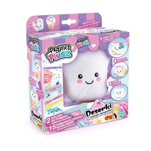 Projekt Plusz z ręcznym aerografem - Chałka, EPEE