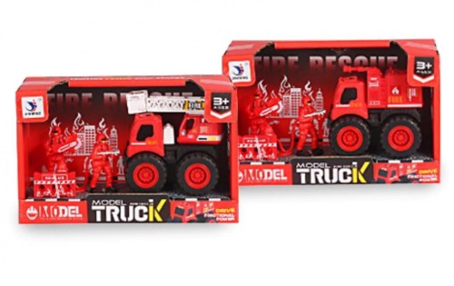 Auto straż pożarna z figurkami, Artyk