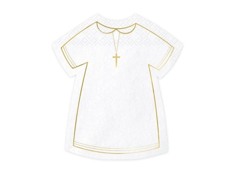 Serwetki Alba Komunijna 14x16cm 20szt