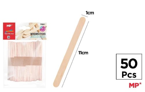 Patyczki drewniane 50szt, MP Main Paper