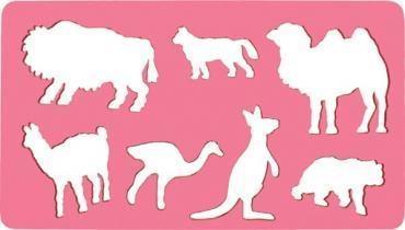 Szablon zwierząt Wielbłąd, Koh-I-Noor