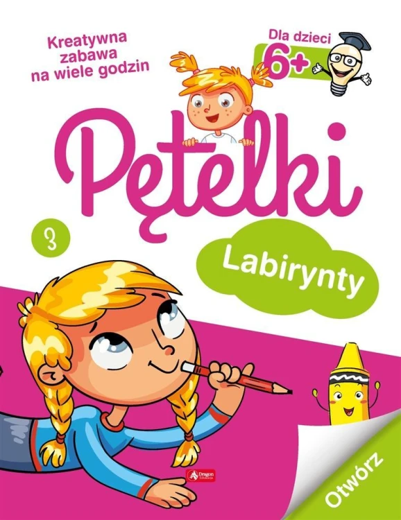 Pętelki. Labirynty 6+, praca zbiorowa