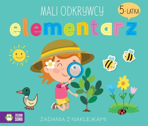 Mali odkrywcy. Elementarz 5-latka, Justyna Tkocz