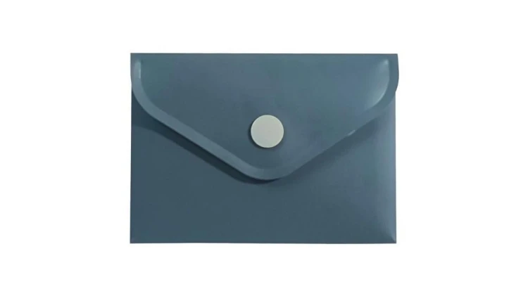 Teczka koperta A7 PP grafit morandi, Biurfol