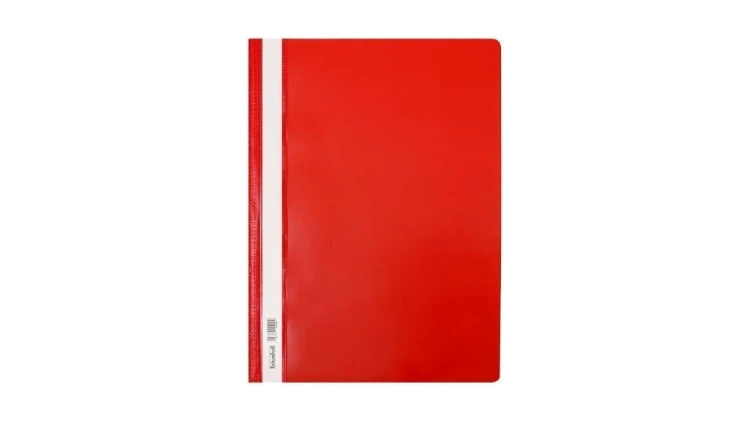 Skoroszyt twardy PVC czerwony (10szt), Biurfol