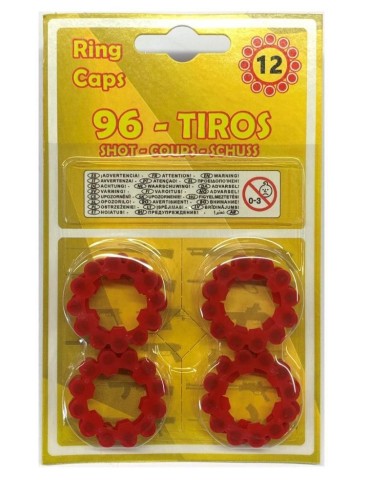 Naboje do bębenka 12-strzał 96szt, Gonher