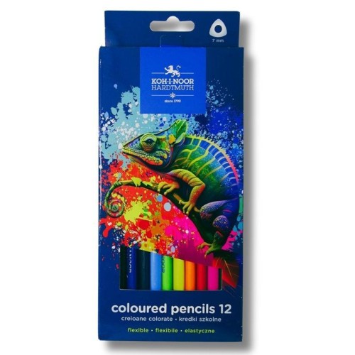 Kredki trójboczne 12 kolorów, Koh-I-Noor