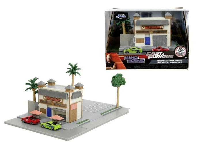 Jada F&F Diorama Kawiarnia Toretto