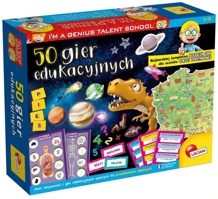 50 gier edukacyjnych, Lisciani