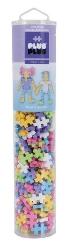 Klocki Plus-Plus Tuba Pastel 240el, Plus-Plus